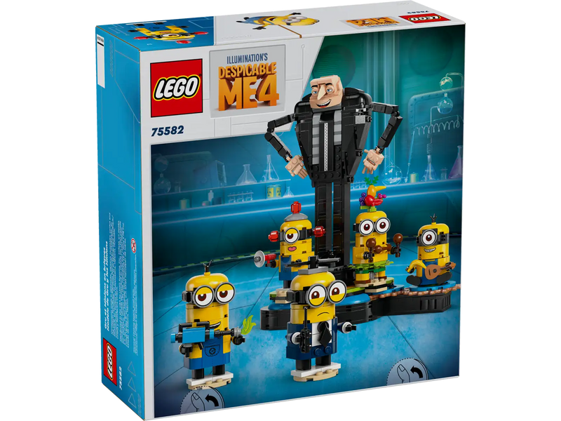 LEGO 75582 Minions Brick-Built Gru and Minions