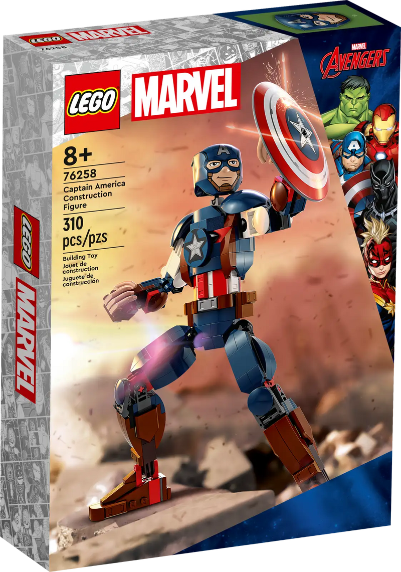 LEGO® 76258 Marvel Captain America Construction Figure