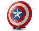 LEGO® 76262 Captain America's Shield + Display Case Black Base Bundle set