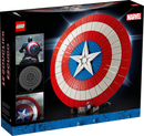 LEGO® 76262 Captain America's Shield + Display Case Black Base Bundle set