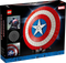 LEGO® 76262 Captain America's Shield + Display Case Black Base Bundle set