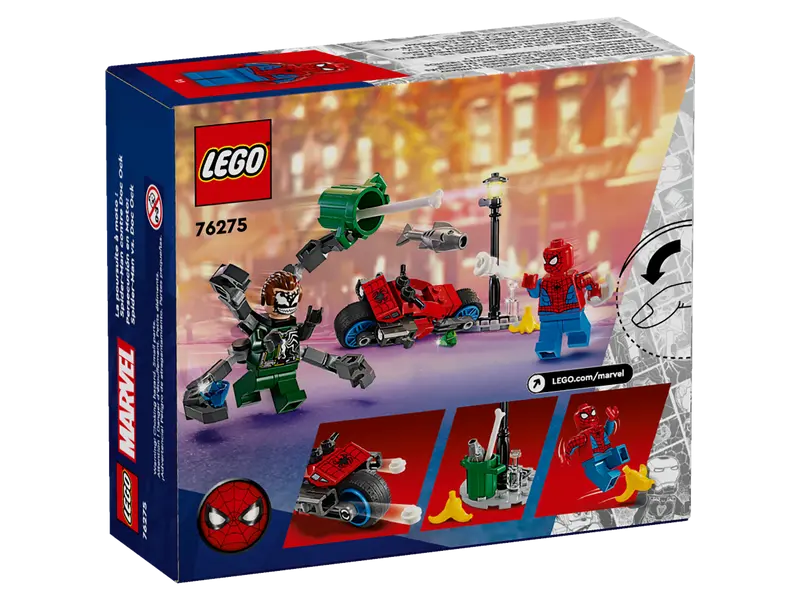 LEGO 76275 Marvel Motorcycle Chase: Spider-Man vs. Doc Ock