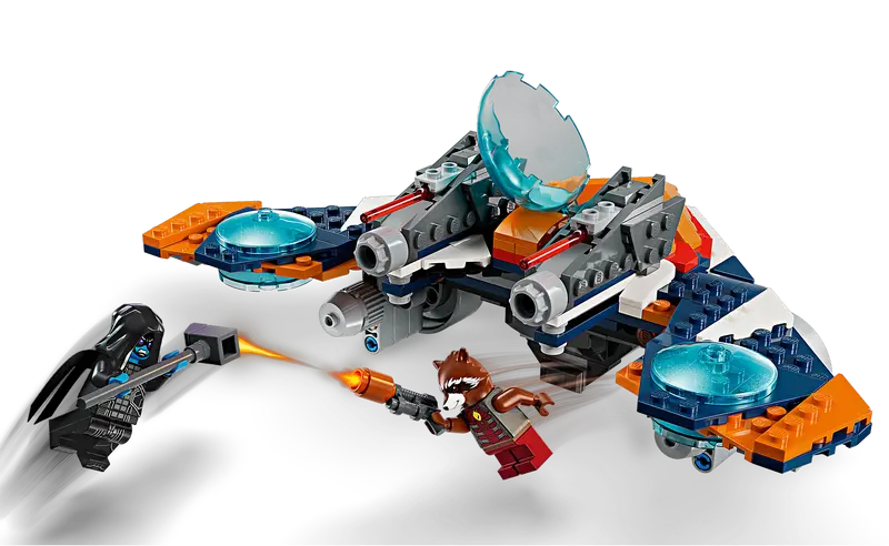 LEGO 76278 Marvel Rocket's Warbird vs. Ronan