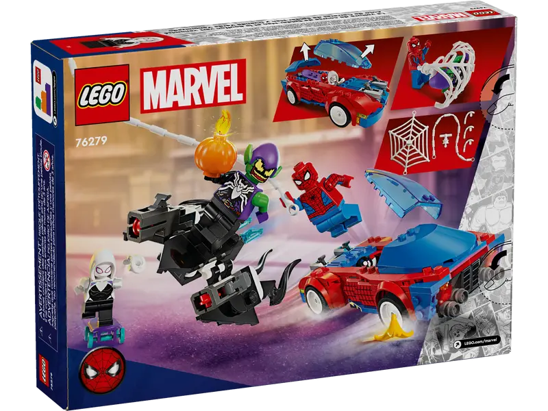 LEGO 76279 Marvel Spider-Man Race Car & Venom Green Goblin