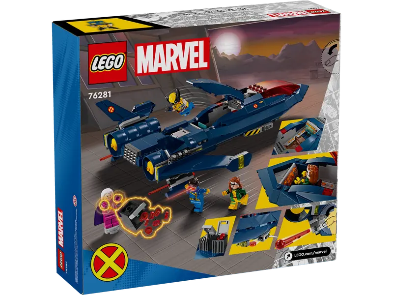 LEGO 76281 Marvel X-Men X-Jet