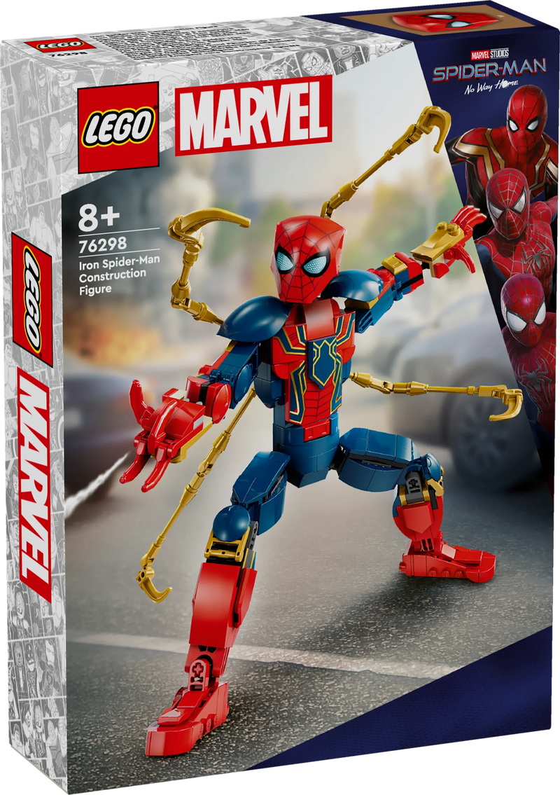 LEGO 76298 Marvel Iron Spider-Man Construction Figure