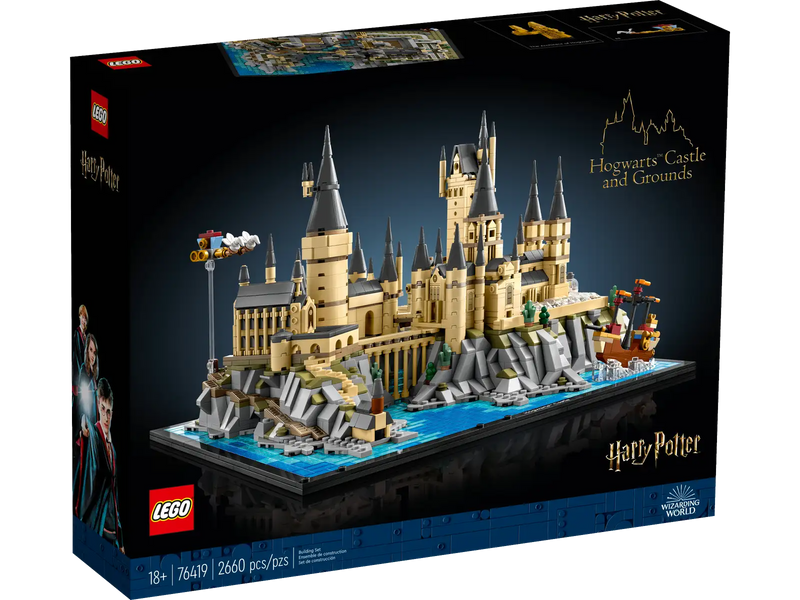 LEGO 76419 Harry Potter Hogwarts Castle and Grounds Ship From 9th of September 2024 My Hobbies