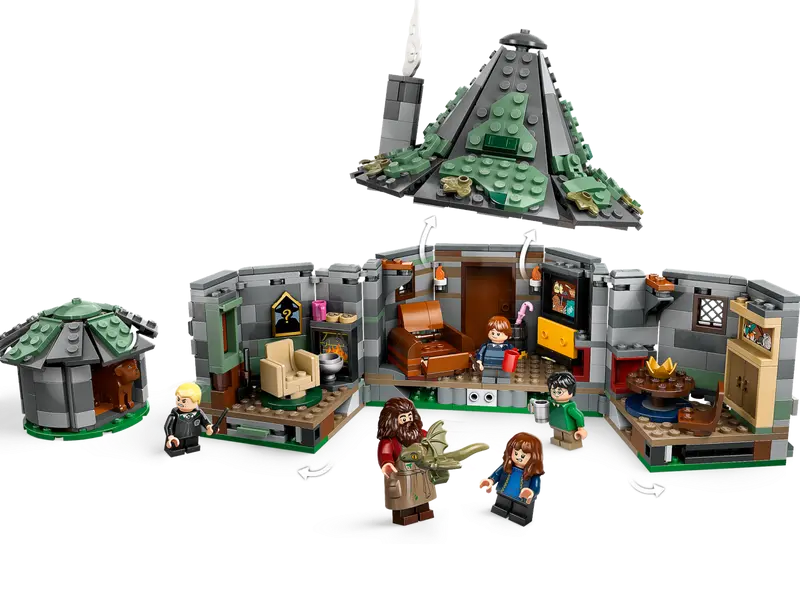 LEGO® 76428 Harry Potter™ Hagrid's Hut: An Unexpected Visit (Ship from 1st of March 2024)