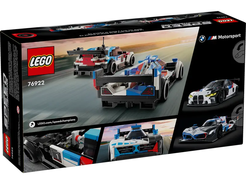 LEGO® 76922 Speed Champions BMW M4 GT3 & BMW M Hybrid V8 Race Cars