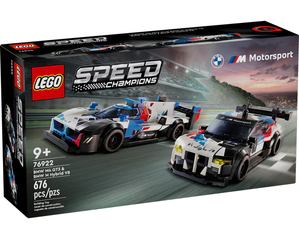 LEGO® 76922 Speed Champions BMW M4 GT3 & BMW M Hybrid V8 Race Cars