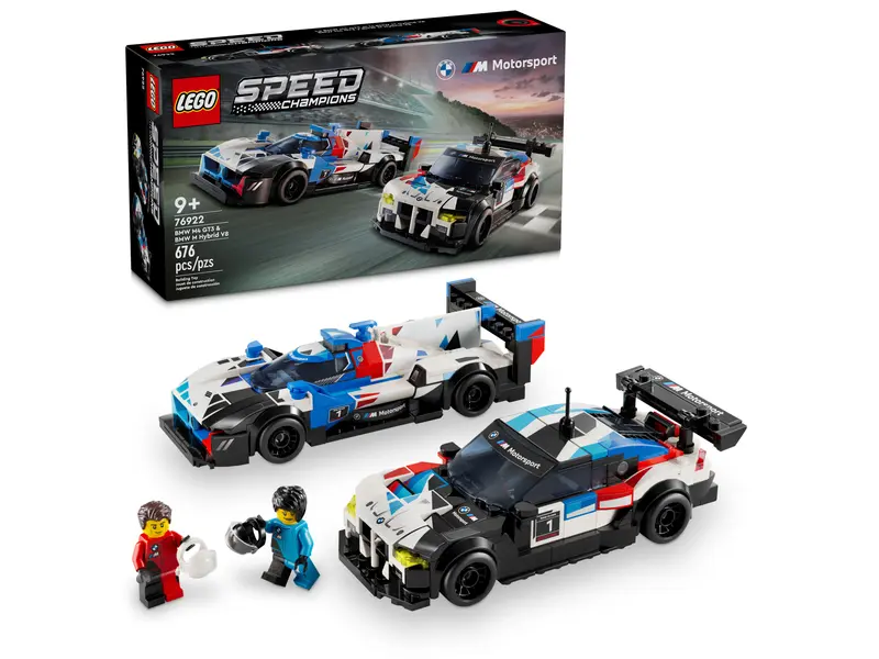 LEGO® 76922 Speed Champions BMW M4 GT3 & BMW M Hybrid V8 Race Cars