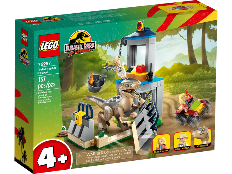 LEGO® 76957 Jurassic World™ Velociraptor Escape