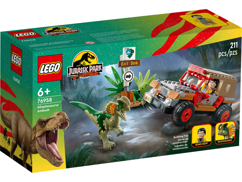 LEGO® 76958 Jurassic World™ Dilophosaurus Ambush