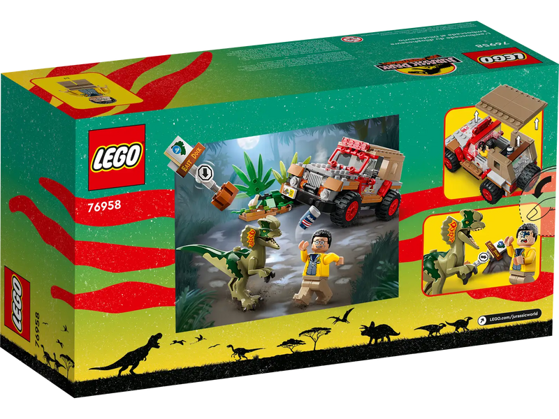 LEGO® 76958 Jurassic World™ Dilophosaurus Ambush