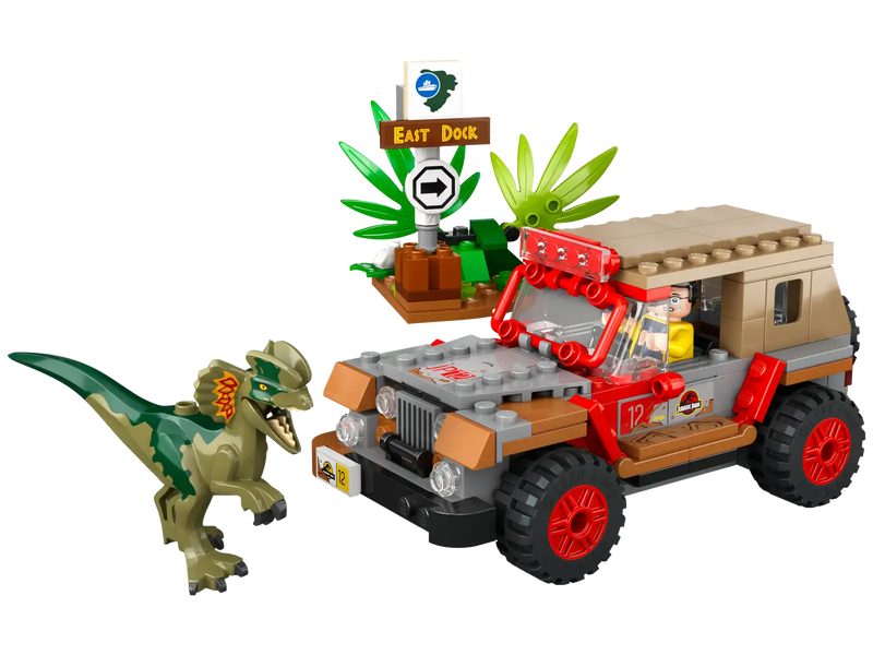 LEGO® 76958 Jurassic World™ Dilophosaurus Ambush