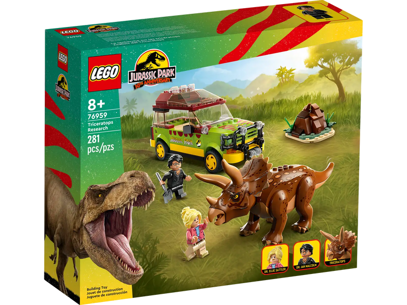 LEGO® 76959 Jurassic World™ Triceratops Research