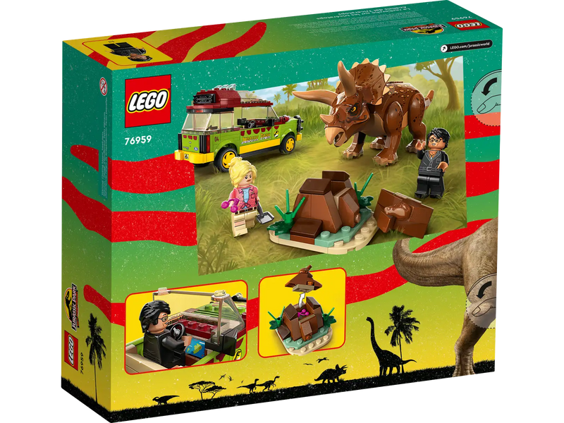 LEGO® 76959 Jurassic World™ Triceratops Research