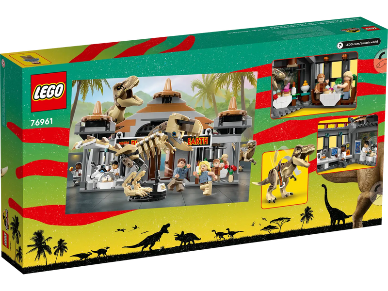 LEGO® 76961 Jurassic World™ Visitor Center: T. rex & Raptor Attack