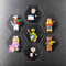Fridge Magnets Display For LEGO Minifigures (Lego Set Not Included)