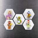 Fridge Magnets Display For LEGO Minifigures (Lego Set Not Included)