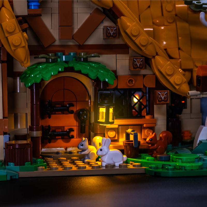 Light My Bricks LEGO Snow White and the Seven Dwarfs' Cottage