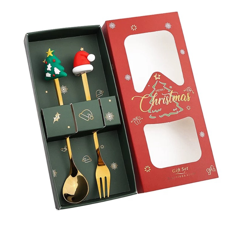 Free Gift-Kids Christmas Cutlery set