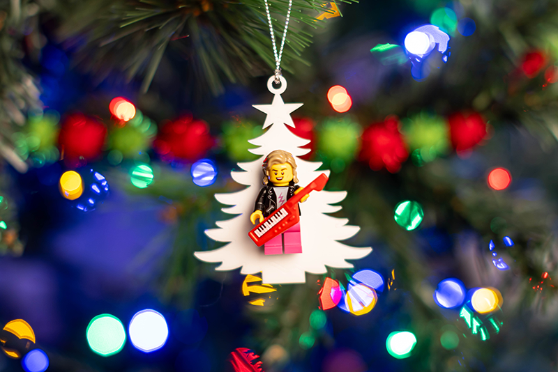 Christmas Tree Ornament for Minifigures (Pack of 5)