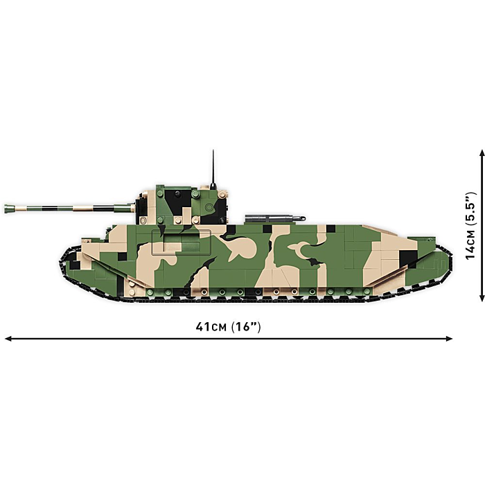 WW2 - British Tog 11 Super Heavy Tank 1230pcs