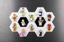 Fridge Magnets Display For LEGO Minifigures (Lego Set Not Included)