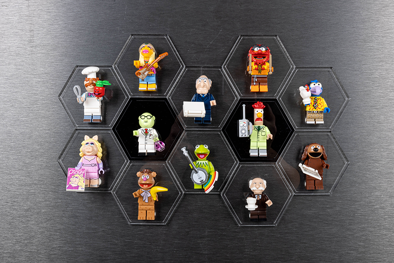 Fridge Magnets Display For LEGO Minifigures (Lego Set Not Included)