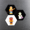 Fridge Magnets Display For LEGO Minifigures (Lego Set Not Included)