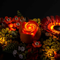 Light My Bricks LEGO Dried Flower Centrepiece