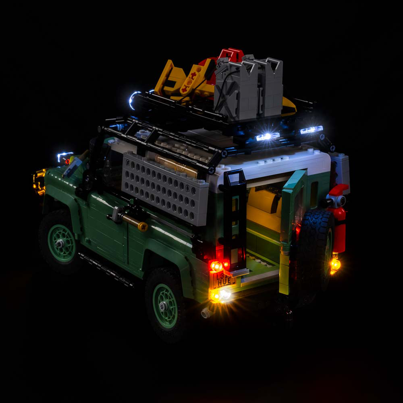 Light My Bricks LEGO Land Rover Classic Defender 90