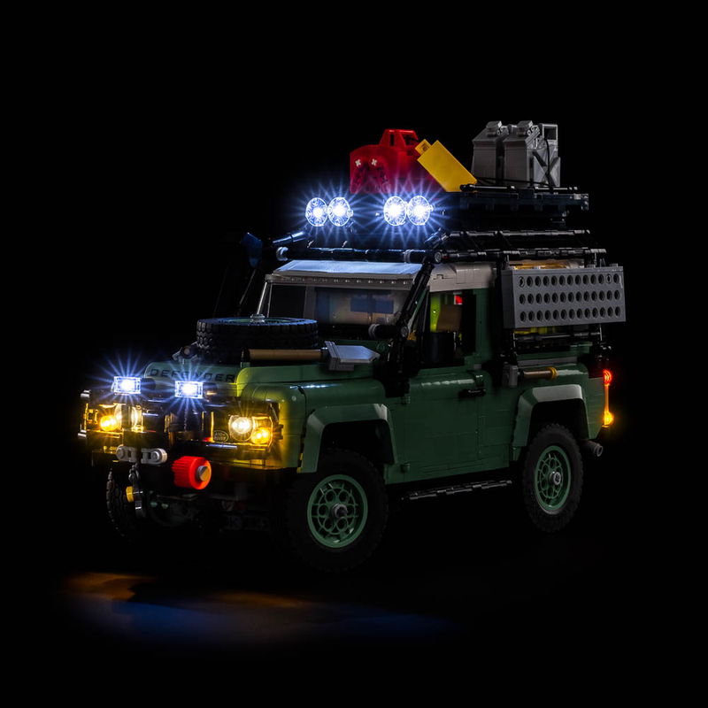 Light My Bricks LEGO Land Rover Classic Defender 90