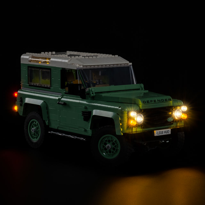 Light My Bricks LEGO Land Rover Classic Defender 90