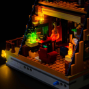 Light My Bricks LEGO A-Frame Cabin