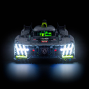 Light My Bricks LEGO Technic Peugeot 9X8 24H Le Mans Hybrid Hypercar