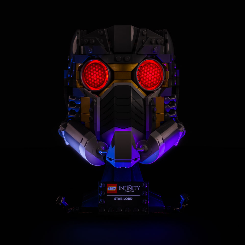 Light My Bricks LEGO Marvel Star-Lord's Helmet