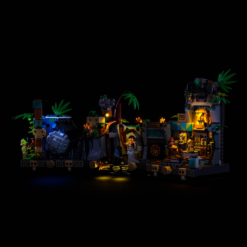 Light My Bricks LEGO Indiana Jones Temple of the Golden Idol