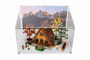 LEGO® 21338 Ideas A-Frame Cabin Display Case (Ship from 18th of July 2023)