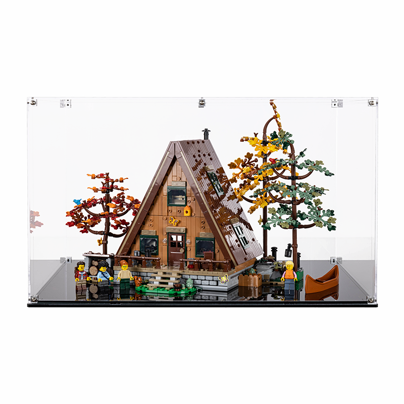 LEGO® 21338 Ideas A-Frame Cabin Display Case (Ship from 18th of July 2023)