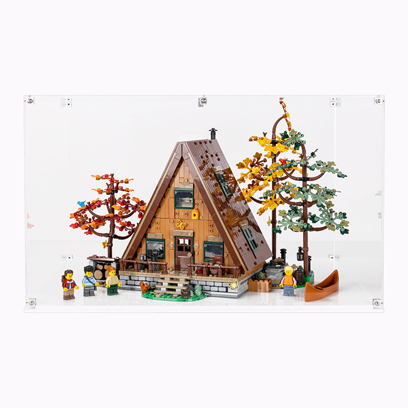 LEGO® 21338 Ideas A-Frame Cabin Display Case (Ship from 18th of July 2023)