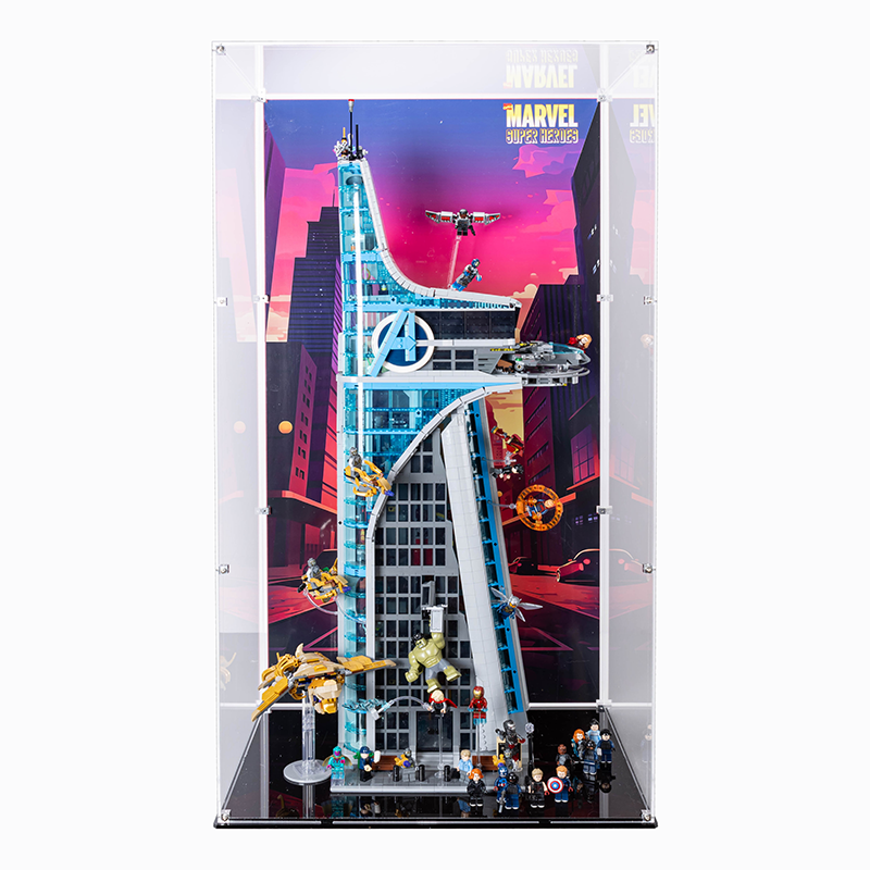 LEGO 76269 Marvel Super Heroes Avengers Tower Display Case