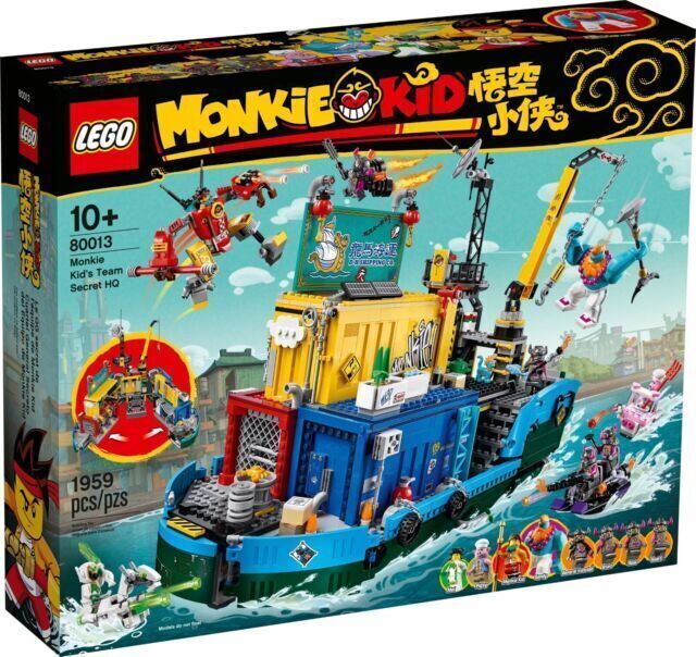 LEGO® 80013 Monkie Kid’s Team Secret HQ