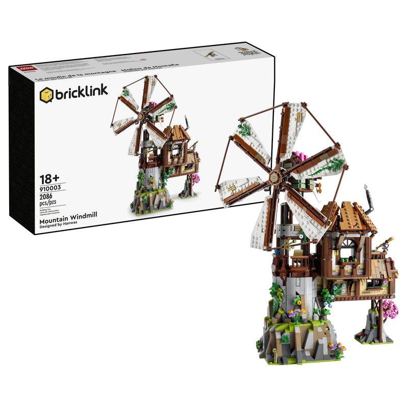 Lego Mountain Windmill 910003 New LEGO BrickLink AFOL Designer Program Set
