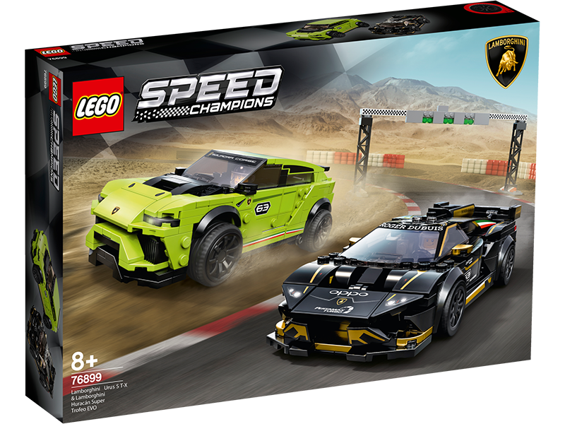 LEGO® 76899 Speed Champions Lamborghini Urus ST-X & Lamborghini Huracán Super Trofeo EVO - My Hobbies
