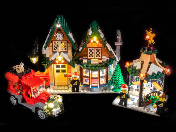 LEGO Winter Village Post Office 10222 Light Kit (LEGO Set Are Not Included ) - My Hobbies