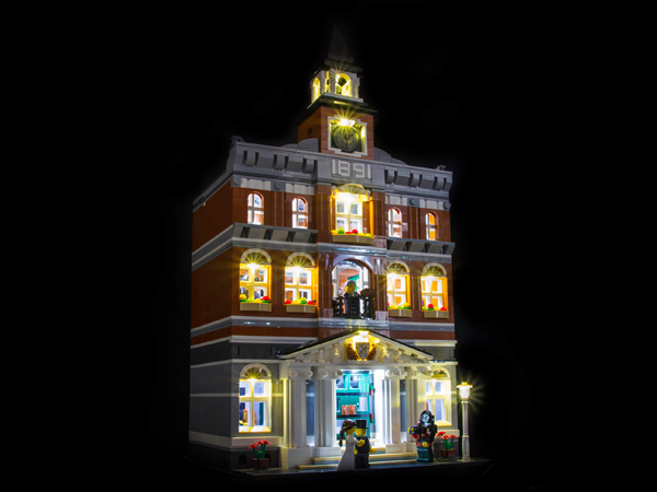 LEGO Town Hall 10224 Light Kit (LEGO Set Are Not Included ) - My Hobbies