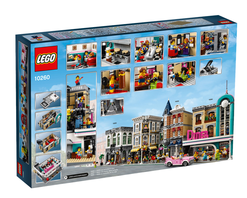 LEGO® 10260 Creator Expert Downtown Diner My Hobbies
