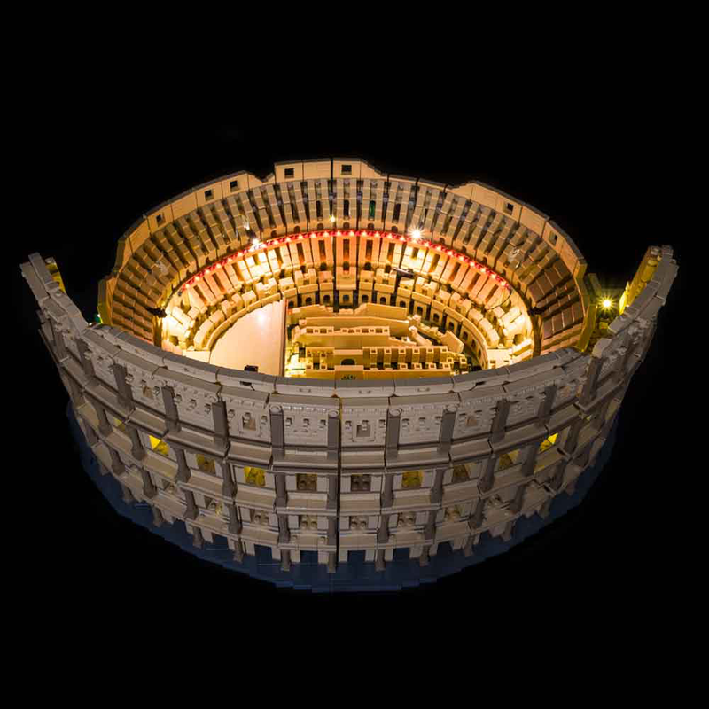 Light My Bricks LEGO Colosseum